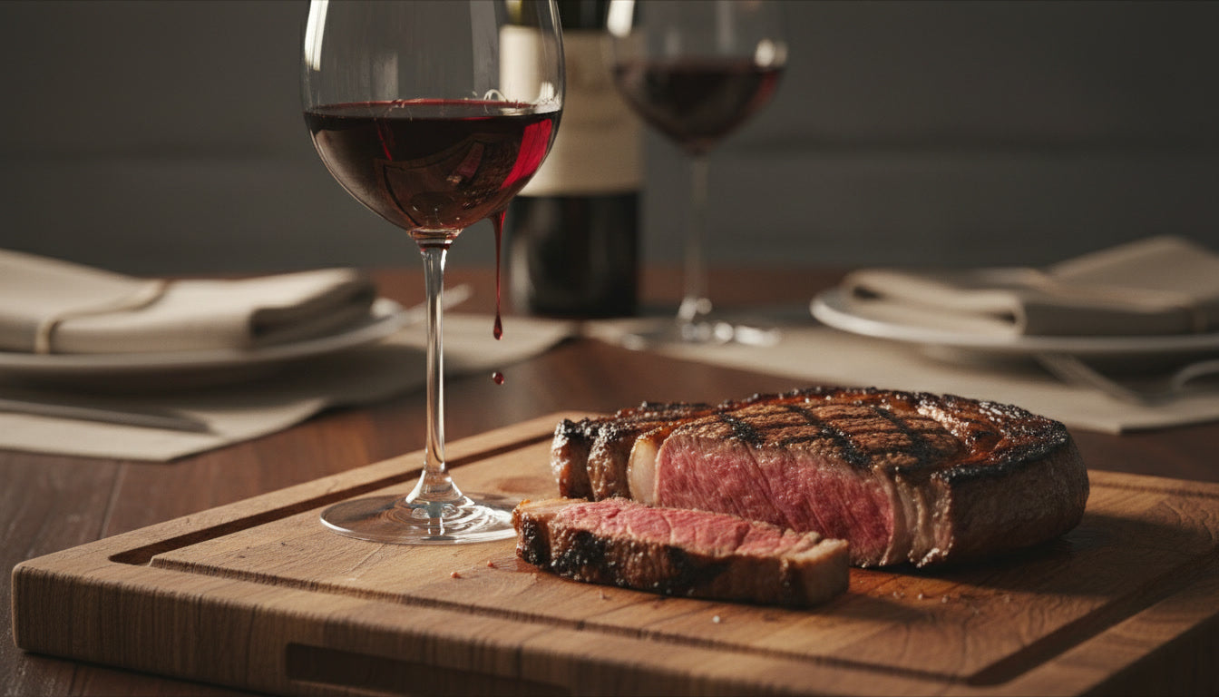 Vinho para Carne Vermelha: Como Escolher a Harmonização Perfeita