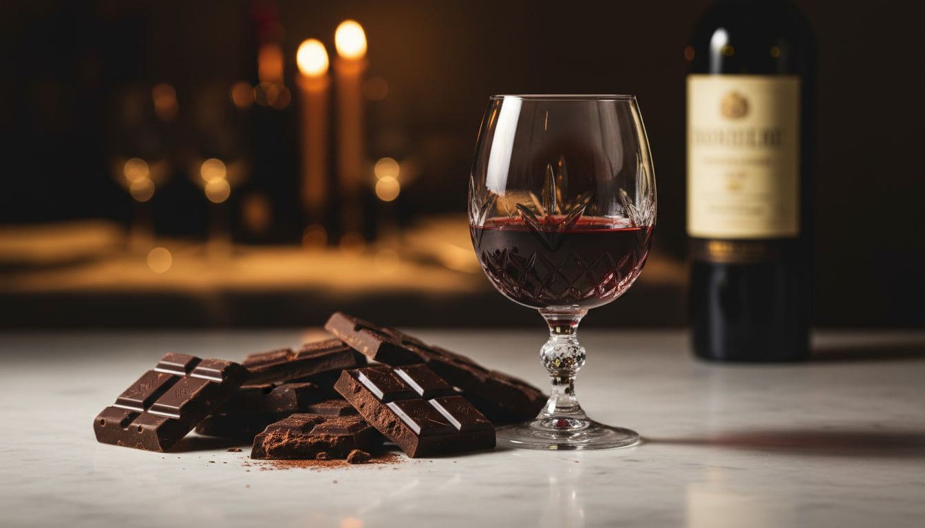 Vinho para Chocolate: Descubra as Harmonizações que Realmente Funcionam
