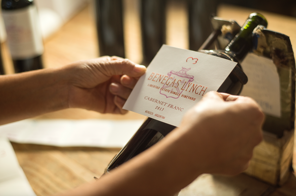 Vinho Tinto Benegas Lynch Cabernet Franc Single Vineyard Mendoza