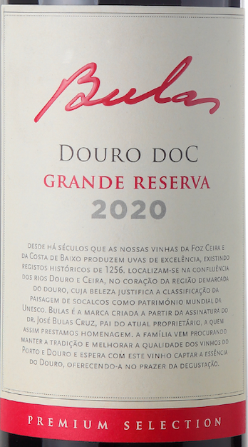 Bulas Douro DOC Grande Reserva 2020