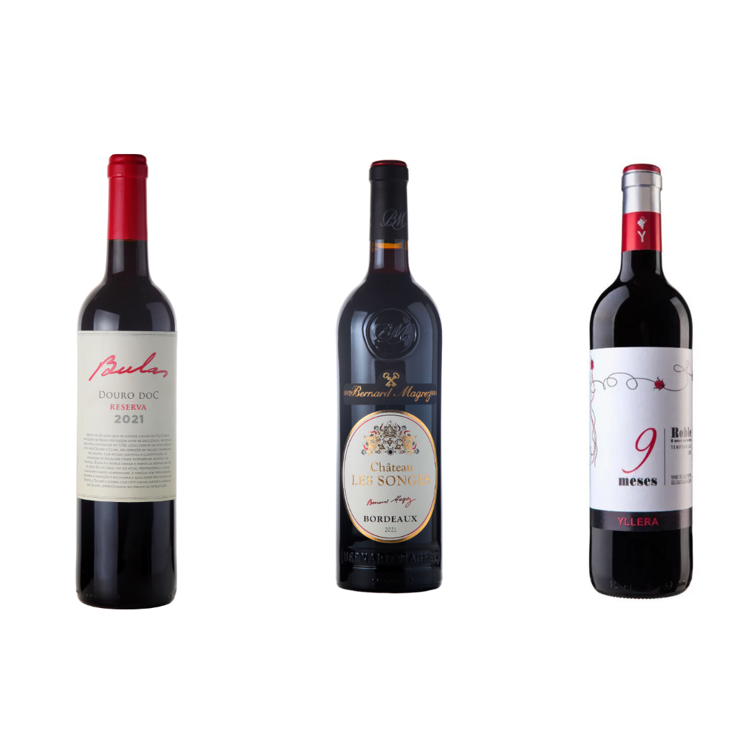 Kit Europa 2 - Château Les Songes, Bulas Reserva, Yllera 9 Meses