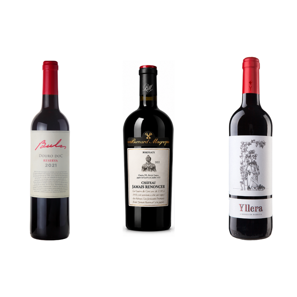 Kit Europa 2 - Château Jamais Renoncer, Bulas Reserva, Yllera Crianza