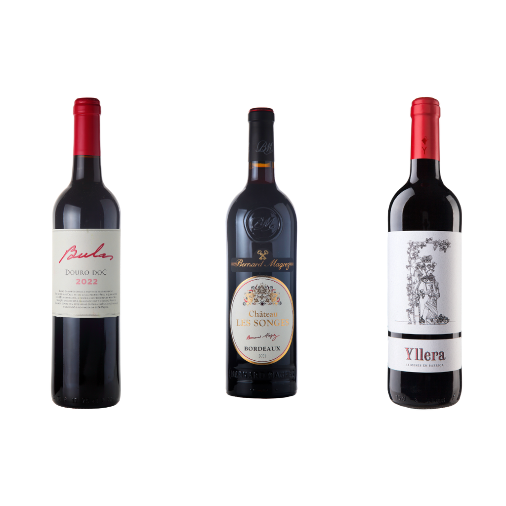 Kit Europa 3 - Château Les Songes, Bulas Colheita, Yllera Crianza