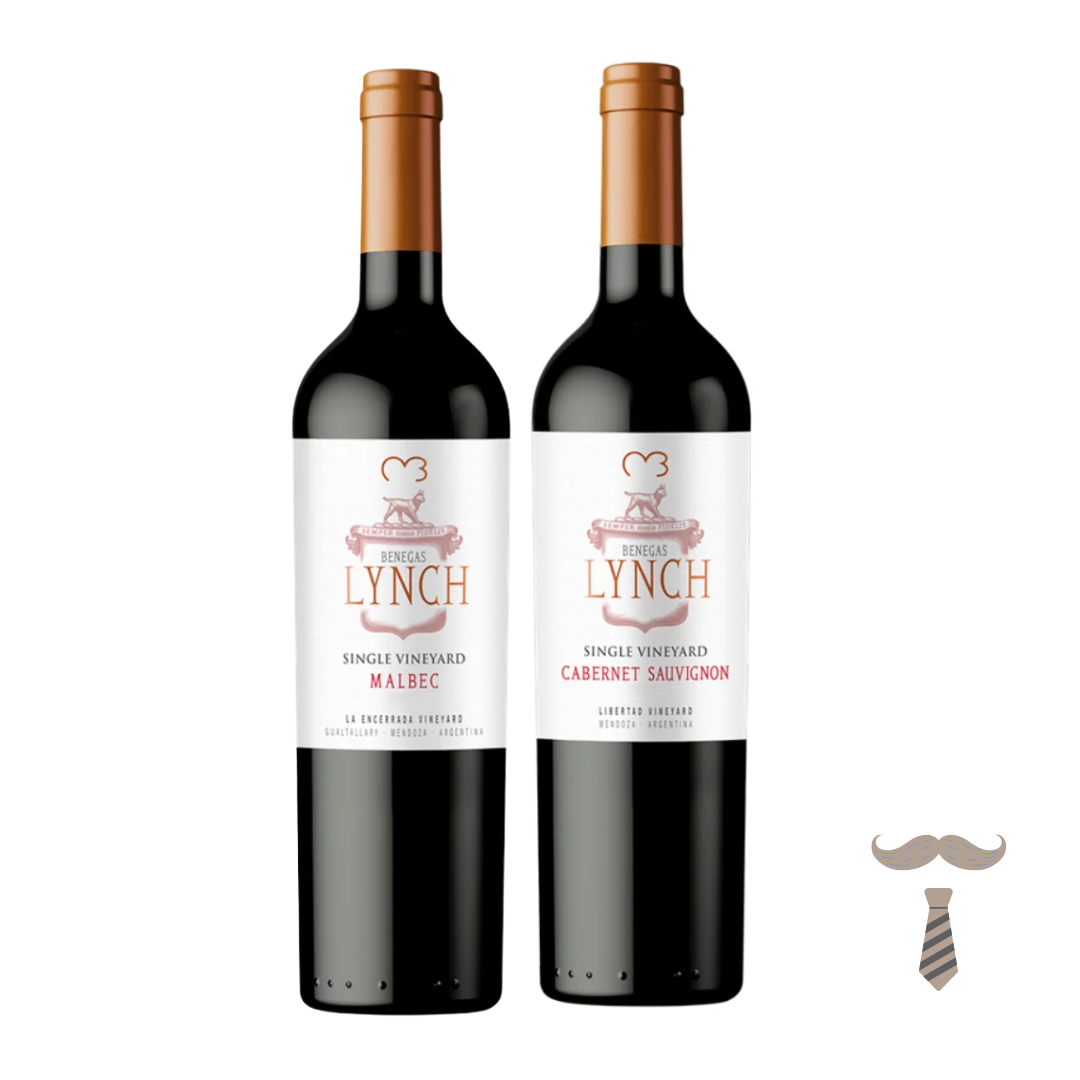 Kit Gira, Cheira, Prova – Malbec e Cabernet Sauvignon Vinhedo Único Mendoza (2 vinhos)