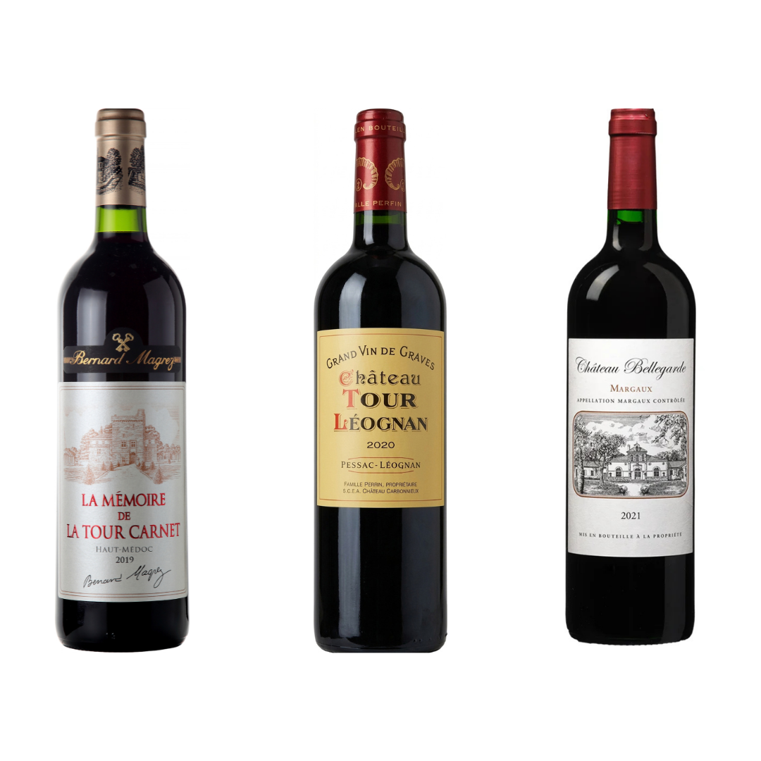 Kit França: As 3 maiores denominações de Bordeaux