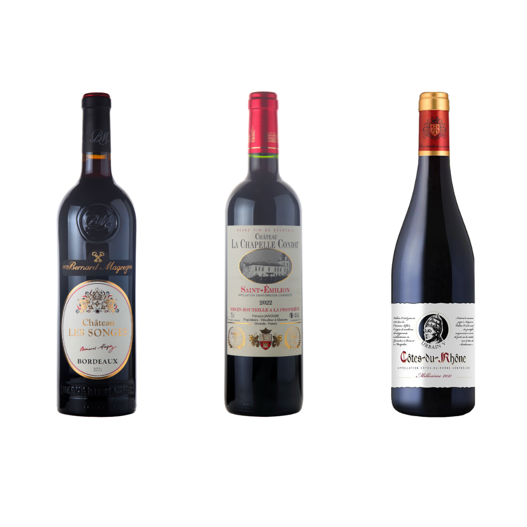 Kit vinhos franceses