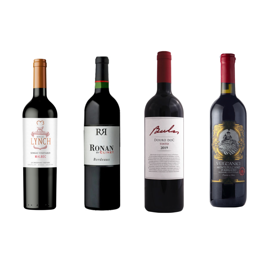 Kit vinhos tintos