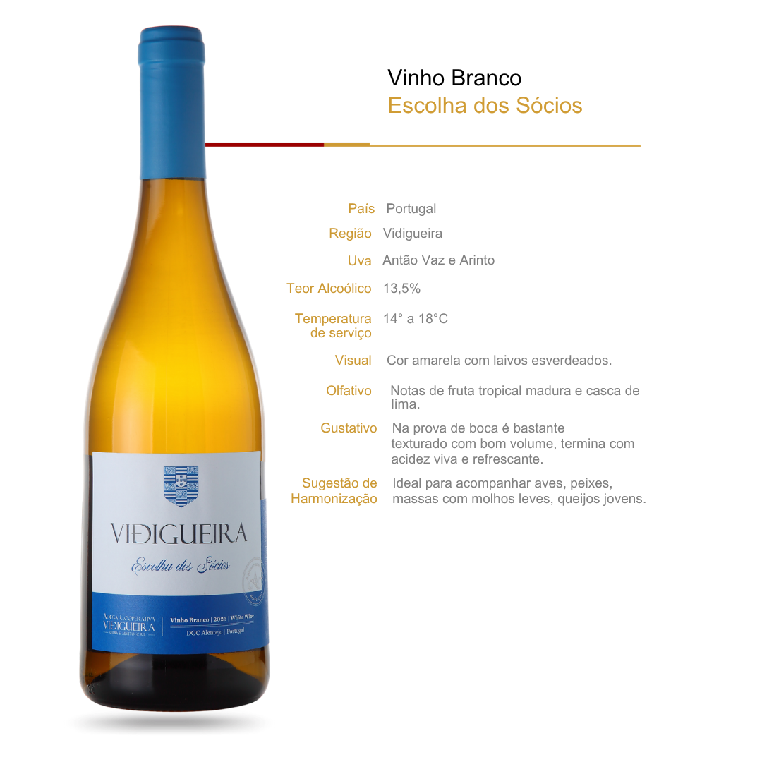 Vinho Branco Vidigueira Escolha dos Sócios Blend