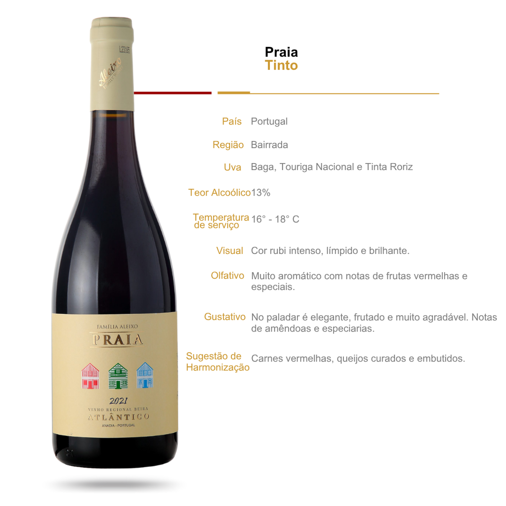 Vinho Tinto Aleixo Praia Blend