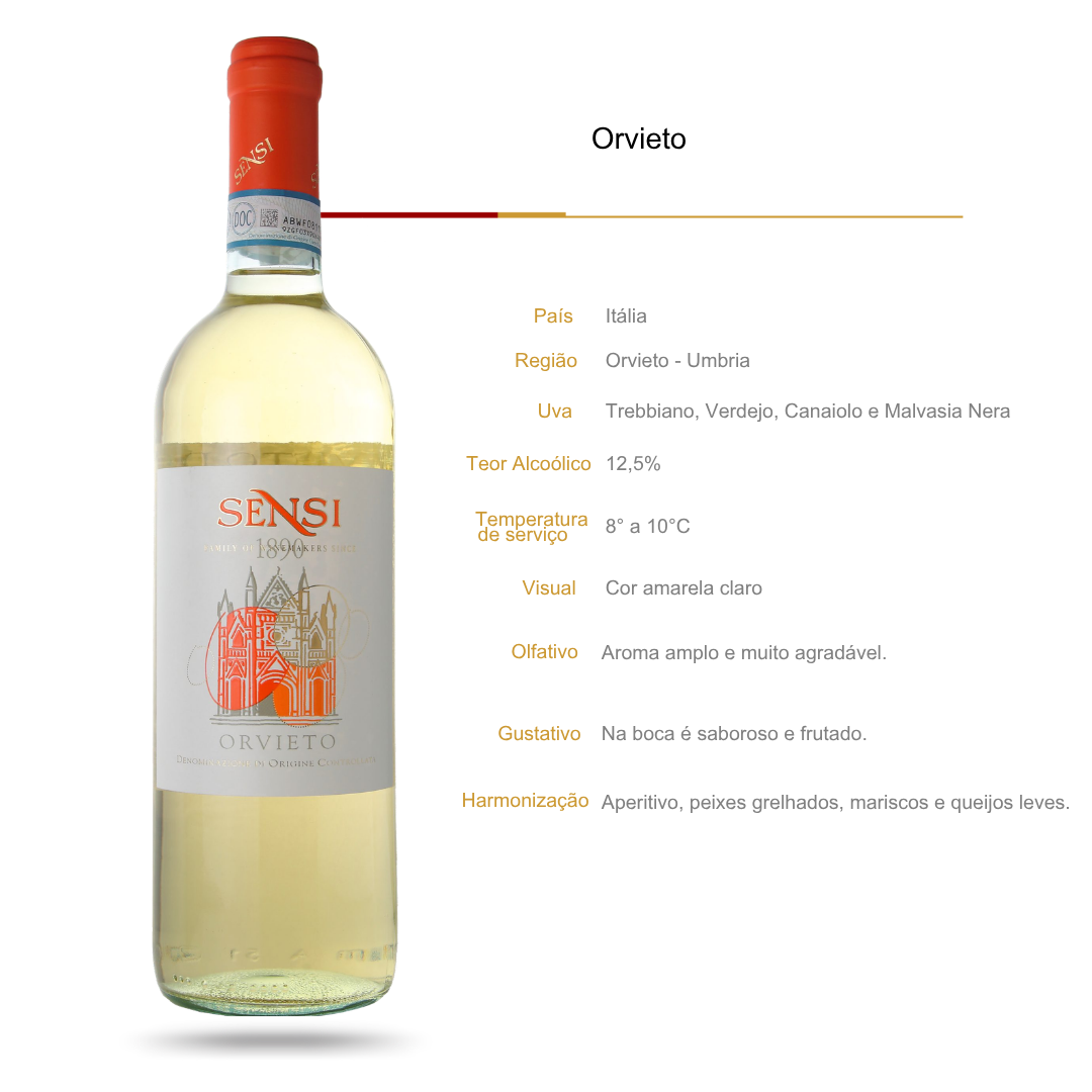 Vinho Branco Sensi Orvieto Blend