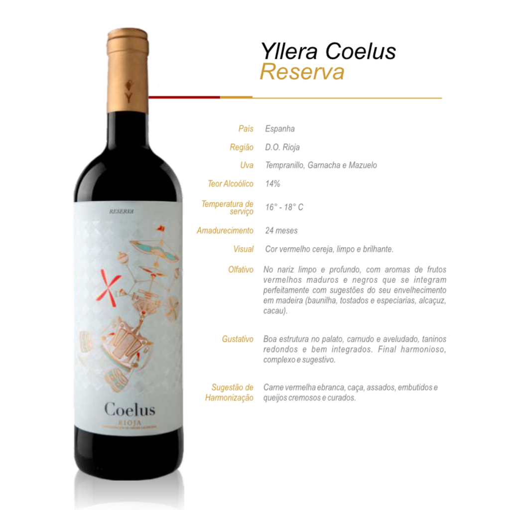 Vinho Tinto Coelus Reserva Blend