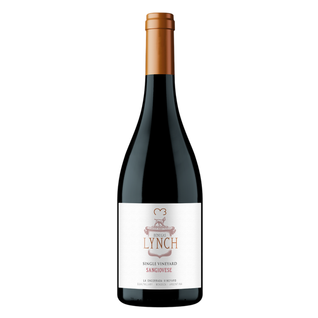 Vinho Tinto Lynch Sangiovese Benegas Single Vineyard Mendoza 2022