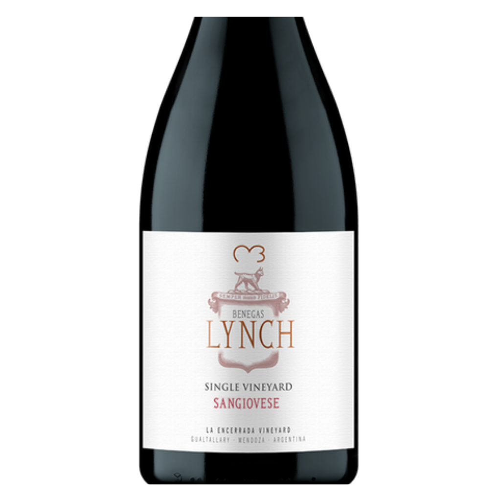 Vinho Tinto Lynch Sangiovese Benegas Single Vineyard Mendoza 2022