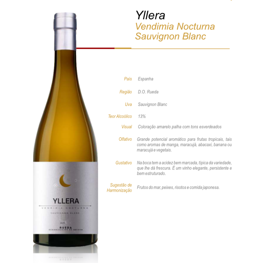 Vinho Branco Yllera Vendimia Nocturna Sauvignon Blanc