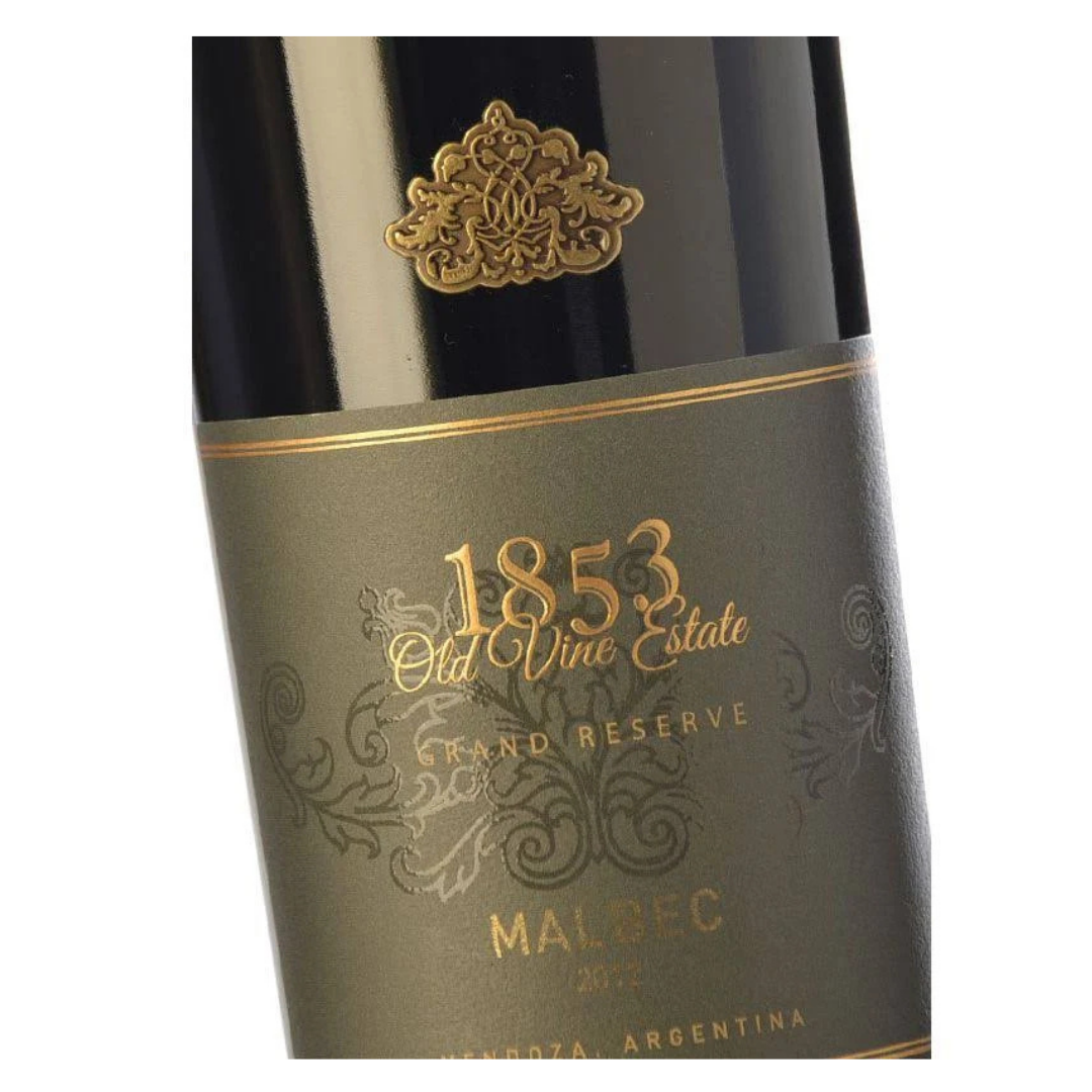 Vinho Tinto Argentino 1853 Grand Reserve Heritage Malbec 2019