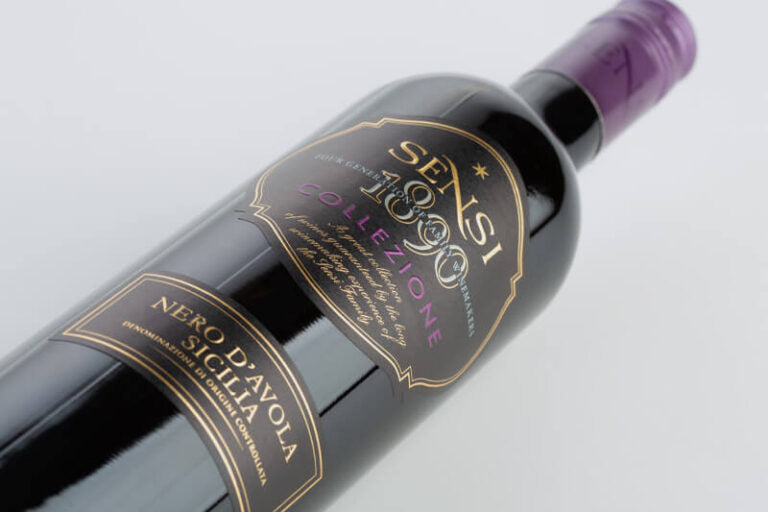 Vinho Tinto Italiano Sensi Collezione Nero D'avola Doc Sicilia