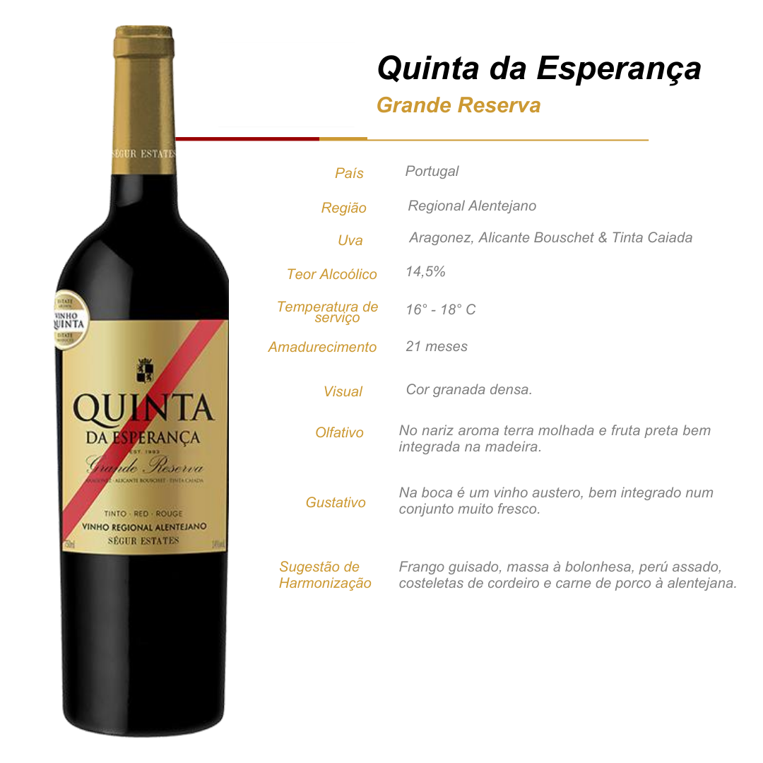 Vinho Tinto Quinta da Esperança Grand