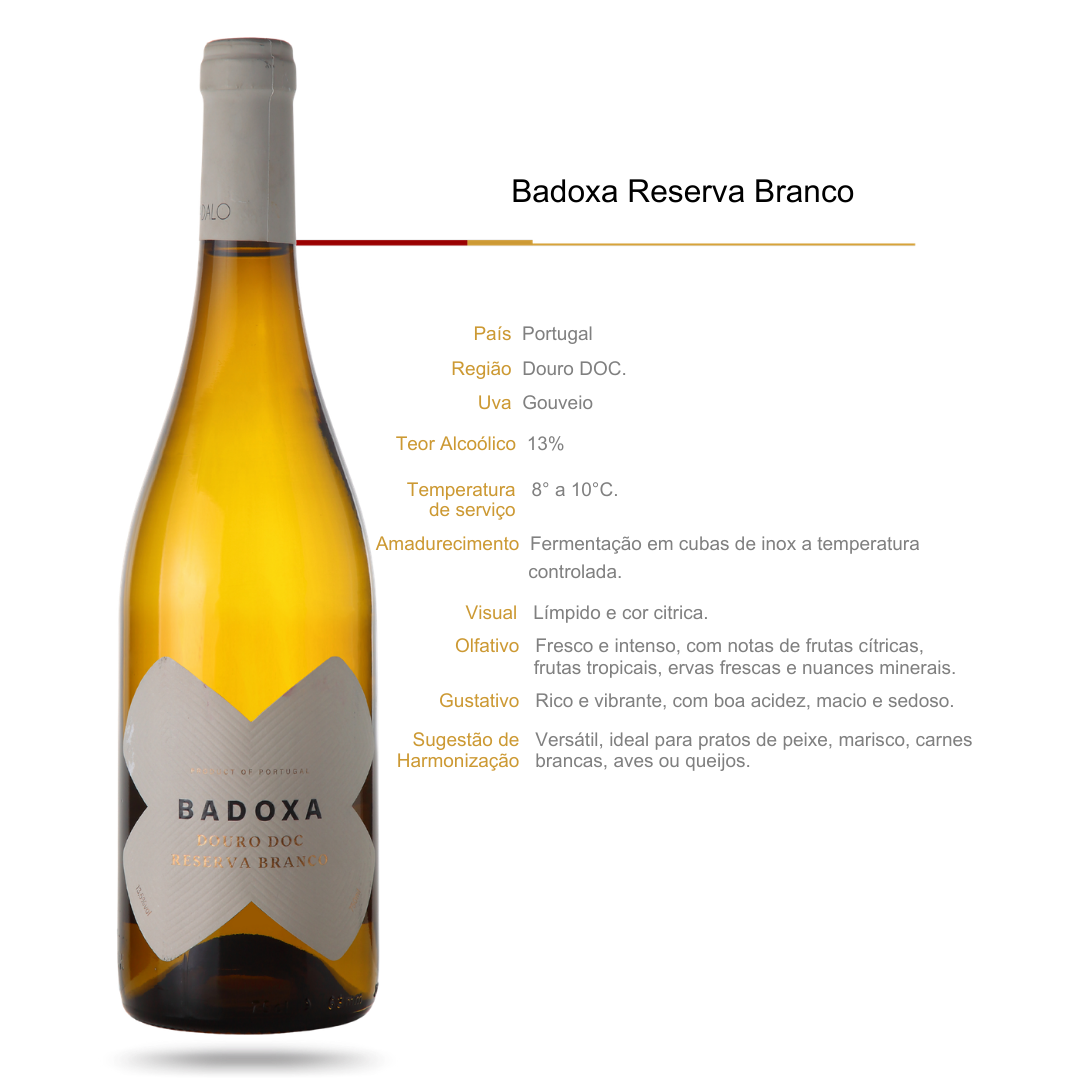Vinho Branco Badoxa Colheita Reserva Gouveio