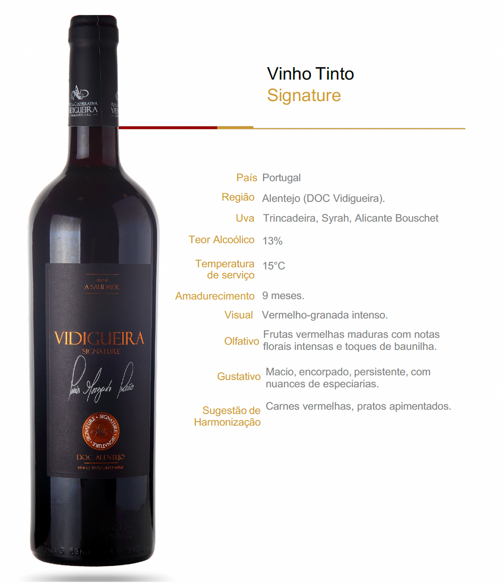 Vinho Tinto Vidigueira Signature Alentejo DOC
