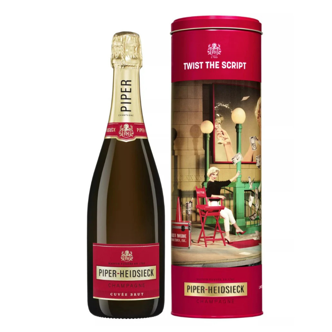 Champagne Piper-Heidsieck Cuvée Brut Edição Limitada Marilyn Monroe