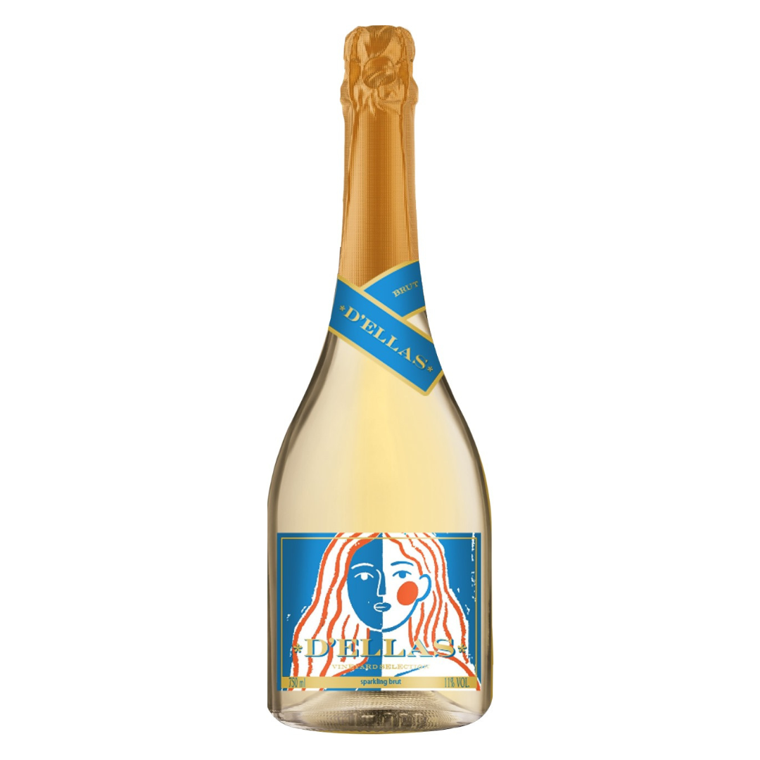 Espumante Maiara e Maraísa - D'ELLAS Brut Branco