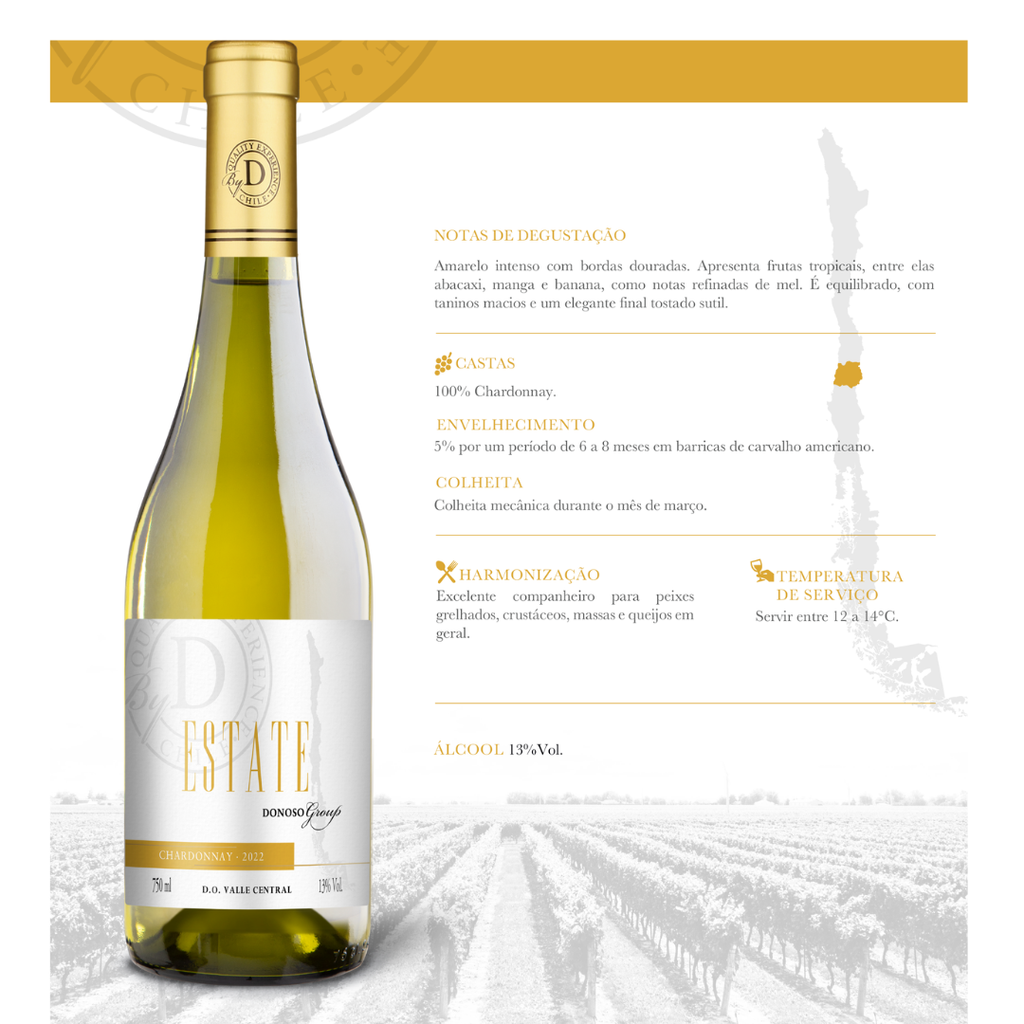 Casa Donoso Group Estate Chardonnay Branco