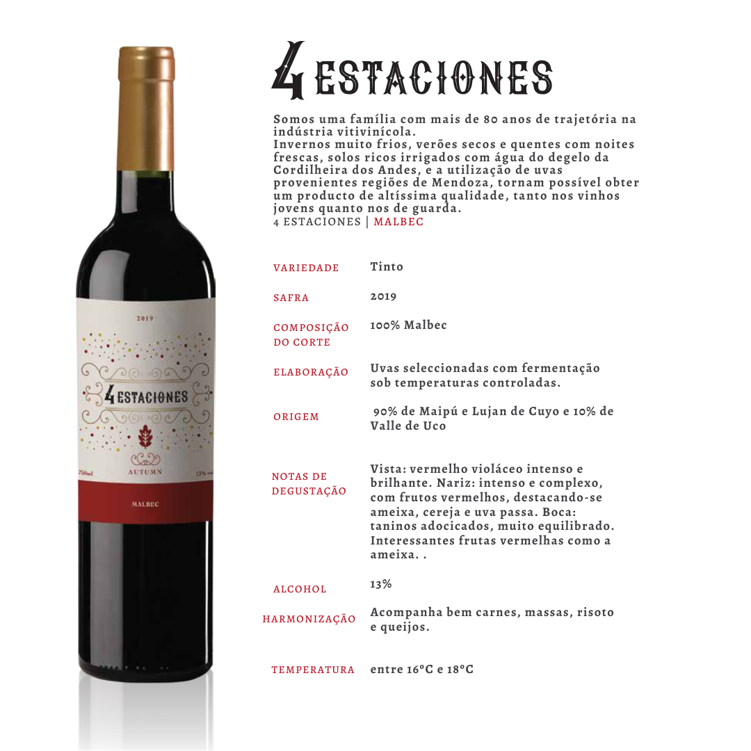 State Autumn 4 Estaciones Malbec