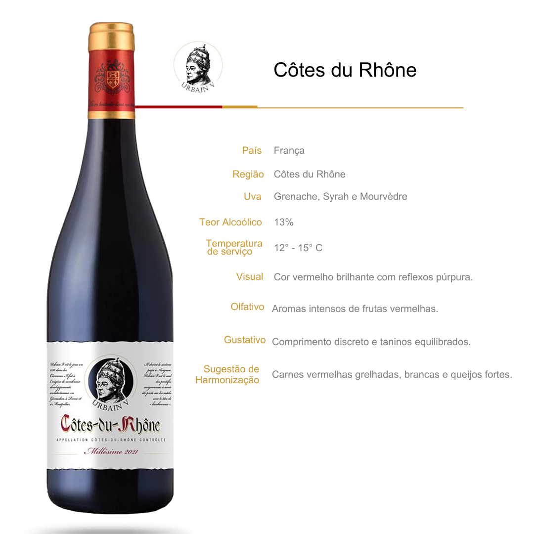 Urbain Côtes du Rhône AOC 2020
