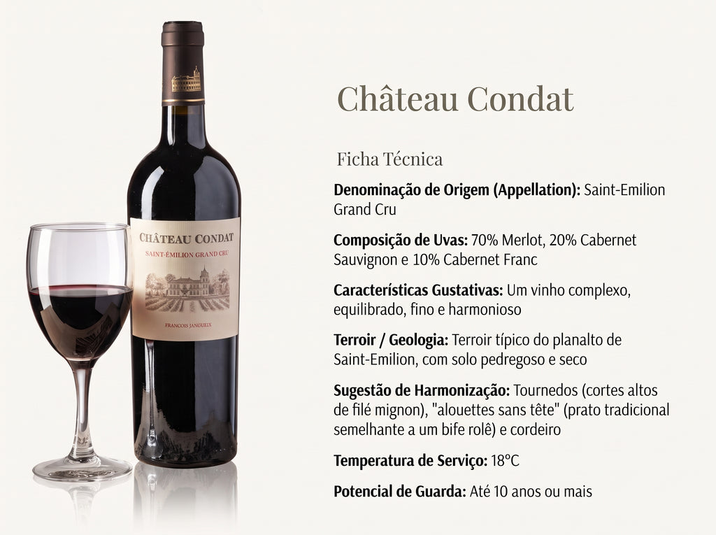 Château Condat Saint-Emilion Grand Cru 2022