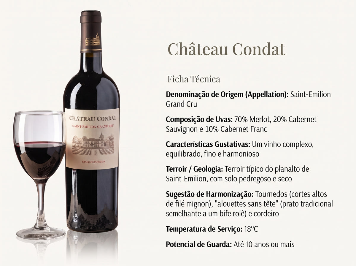 Château Condat Saint-Emilion Grand Cru 2022