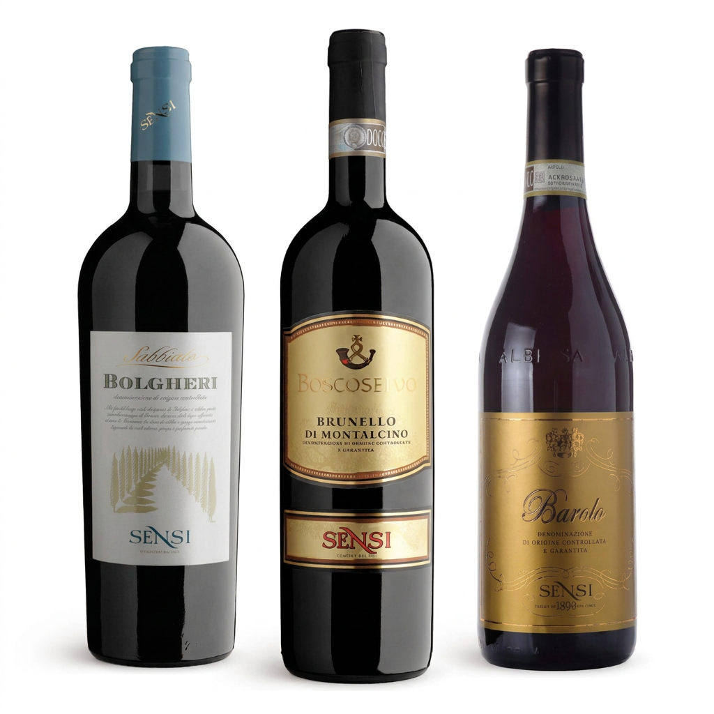 Kit Itália Vinhos de Alta Qualidade