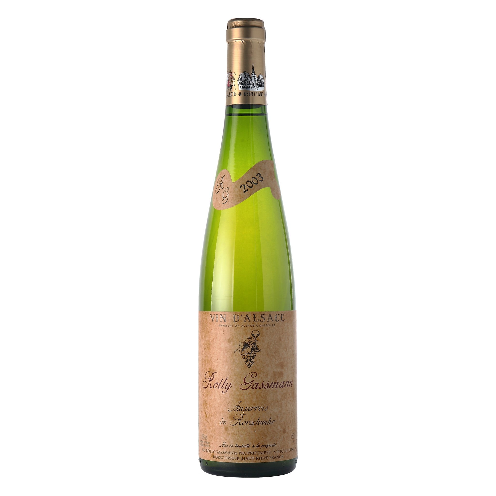 Vinho Branco Rolly Gassmann Auxerrois de Rorschwihr