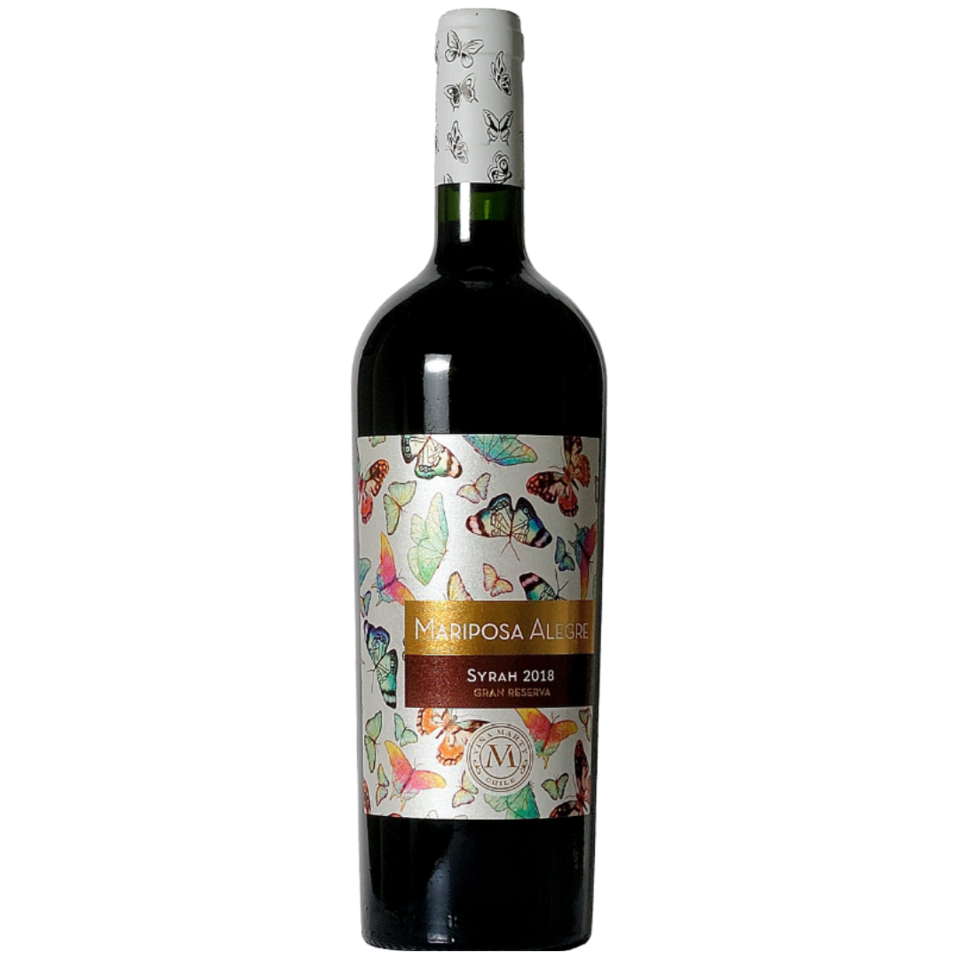 Vinho Tinto Mariposa Alegre Gran Reserva Syrah