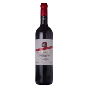 Garrafa do vinho tinto português Aleixo Garcia Syrah 750ml em fundo branco, destacando o rótulo frontal.