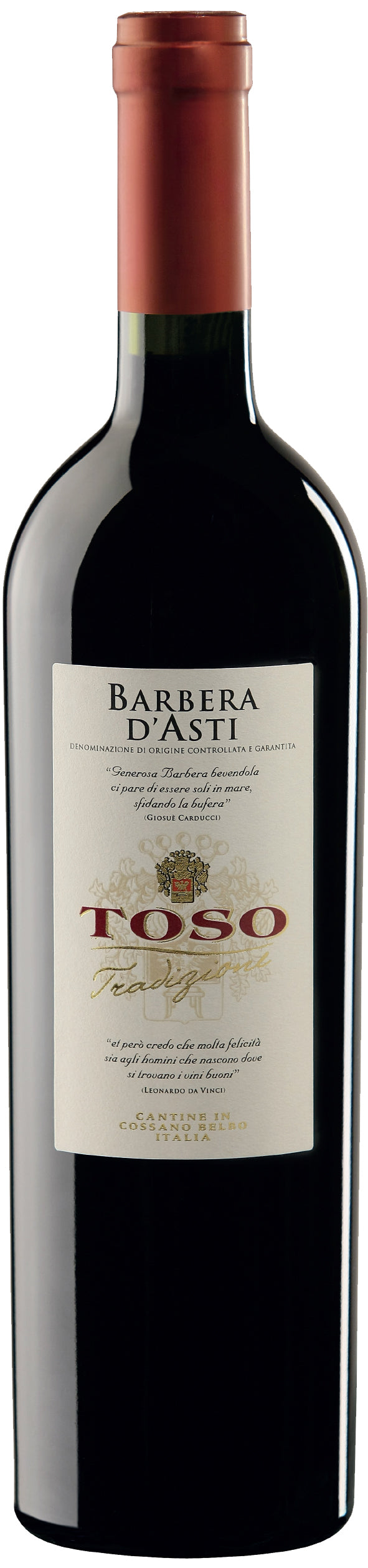 Vinho Tinto Italiano Toso Barbera d’Asti DOCG
